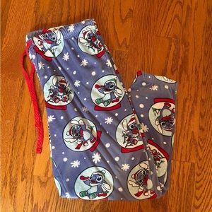 Stitch Christmas PJ Bottoms • Size Large • Brand New